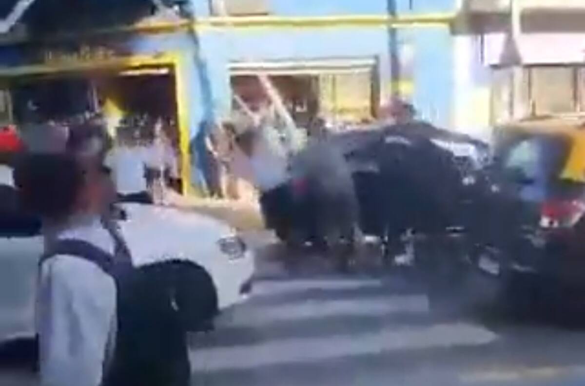 protagonizaron una riña en el barrio de La Boca.