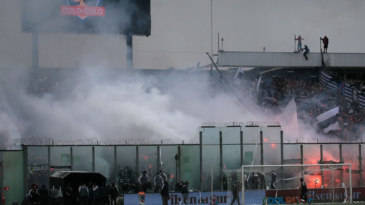 “La U tiene bastantes hinchas, pero como alienta la barra de Colo Colo no lo vi en otro lado”