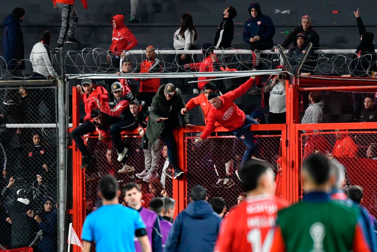 Graves incidentes en Copa Sudamericana.