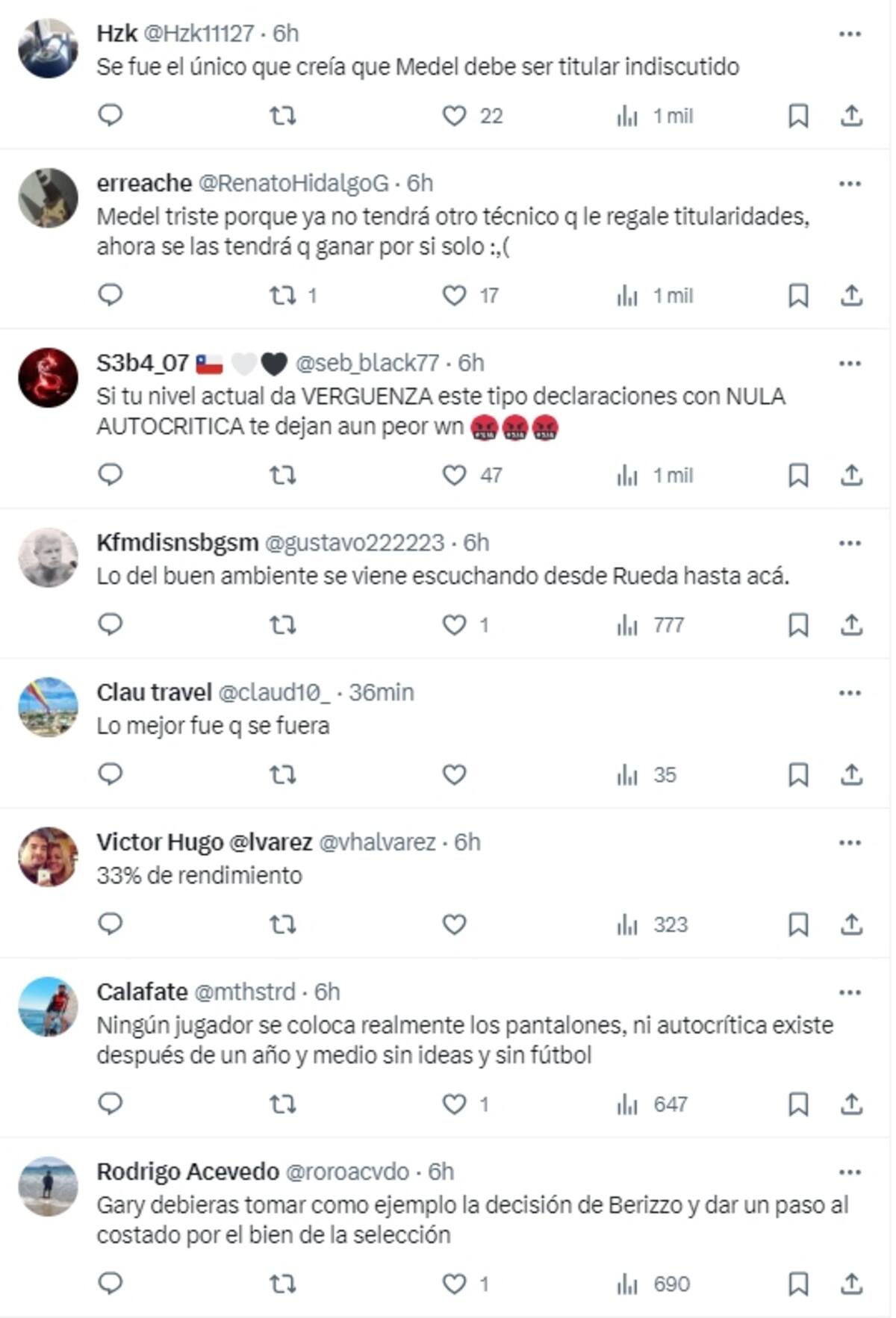 Hinchas de La Roja se lanzaron contra Gary Medel.