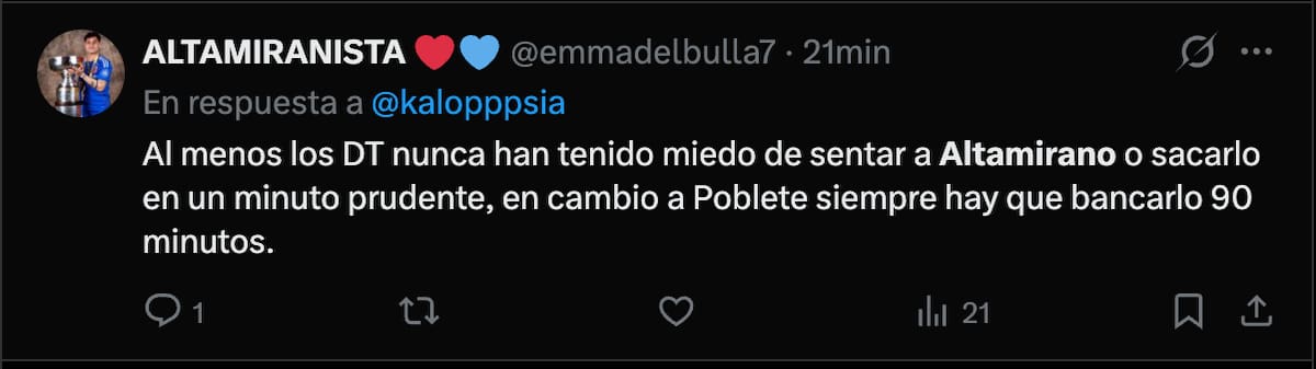 Tras su partido con La Serena.