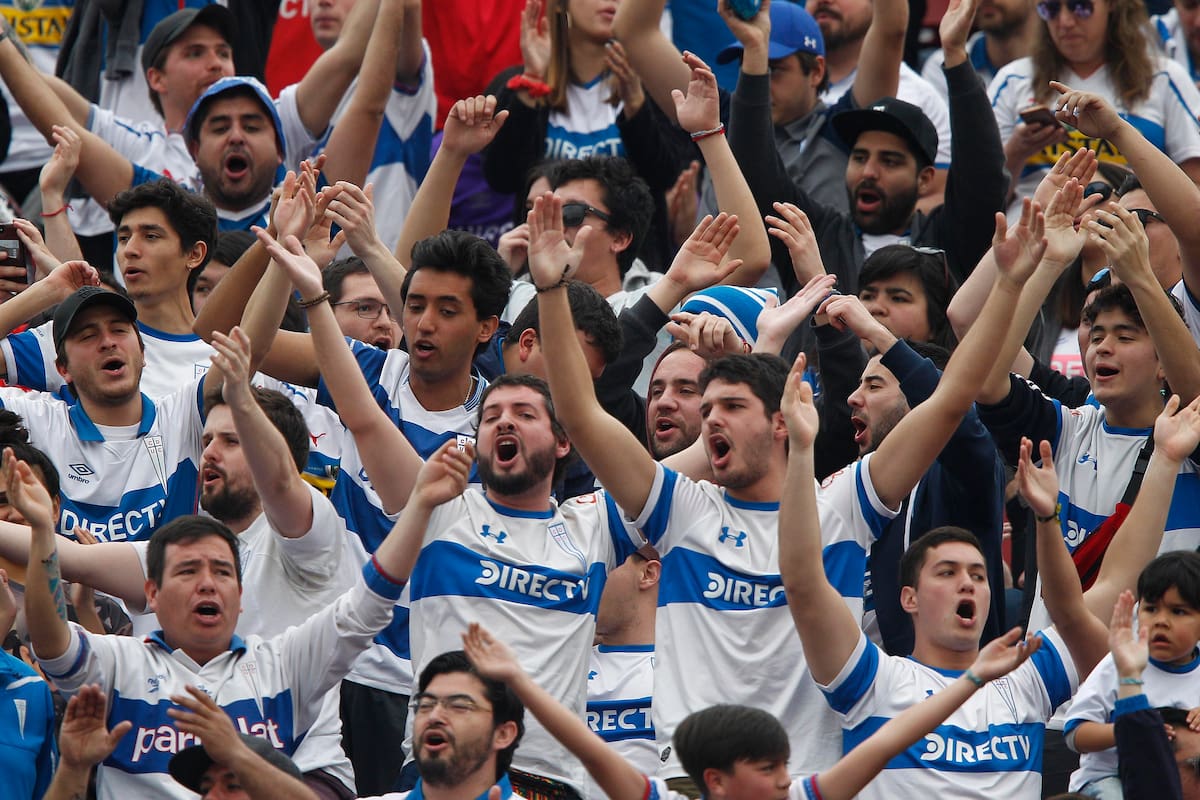 en su última visita al Nacional ante la U en 2019. Foto: Aton.