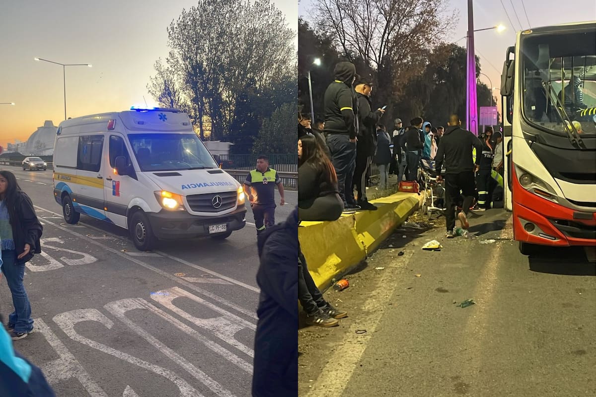 Su bus fue apedreado tras el duelo en Chillán.