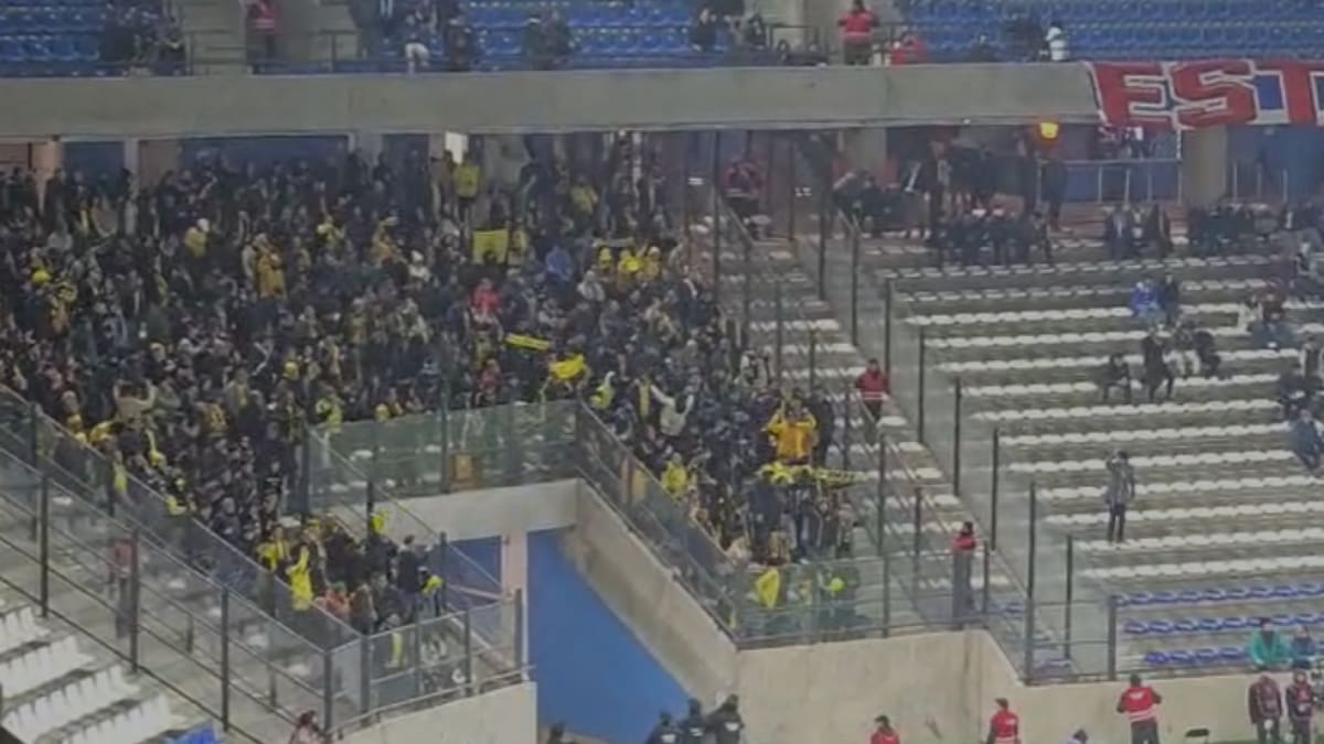 VIDEO | La masiva presencia de hinchas de San Luis en el Claro Arena para el duelo con la UC