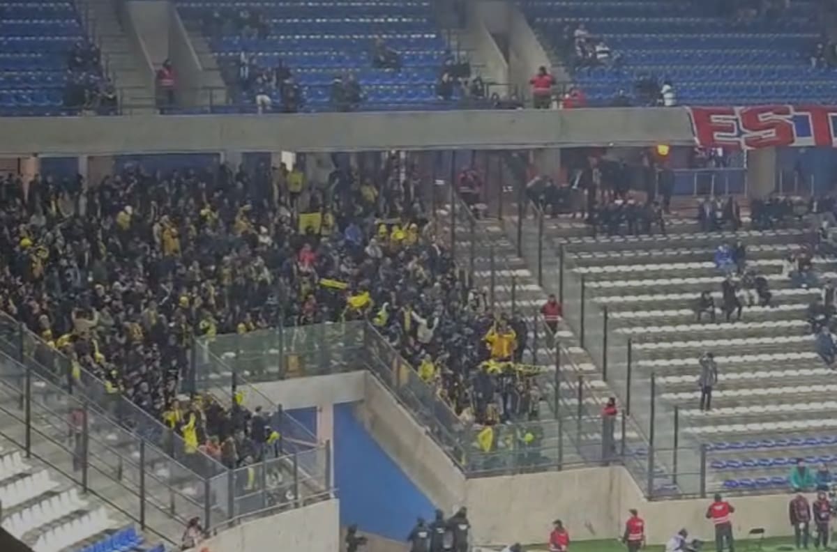 VIDEO | La masiva presencia de hinchas de San Luis en el Claro Arena para el duelo con la UC
