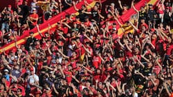 Con fuerte mensaje a los dirigentes: hinchas de Unión Española obligaron a detener el partido en Santa Laura