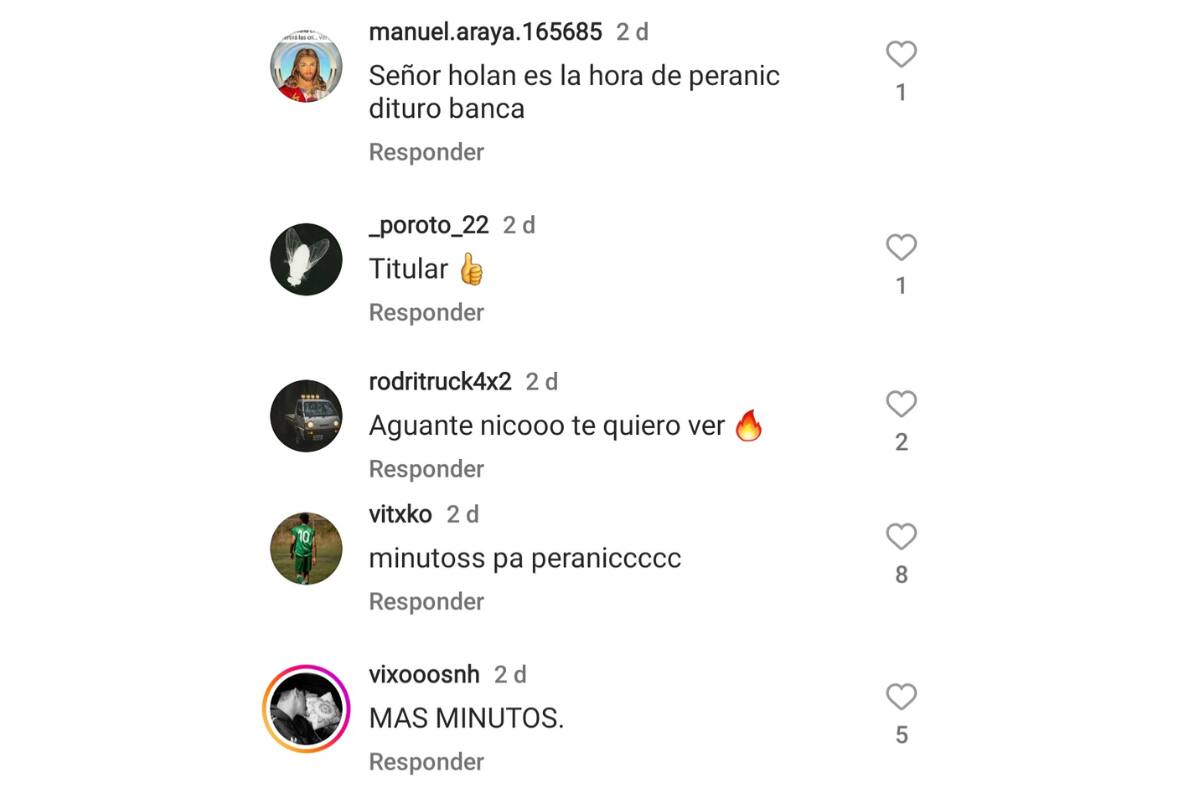 Hinchas de Universidad Católica en Instagram.