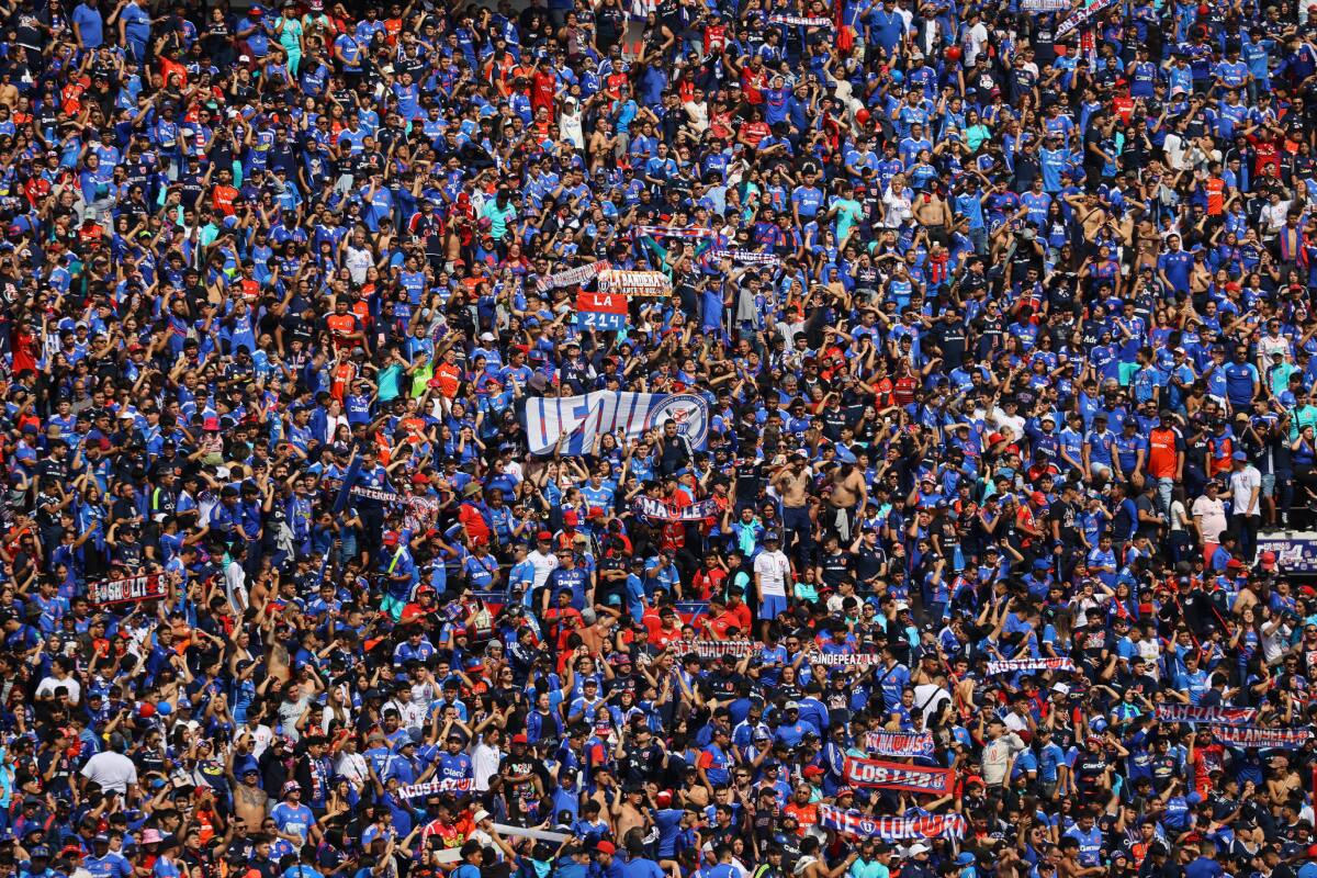 en el Estadio Nacional