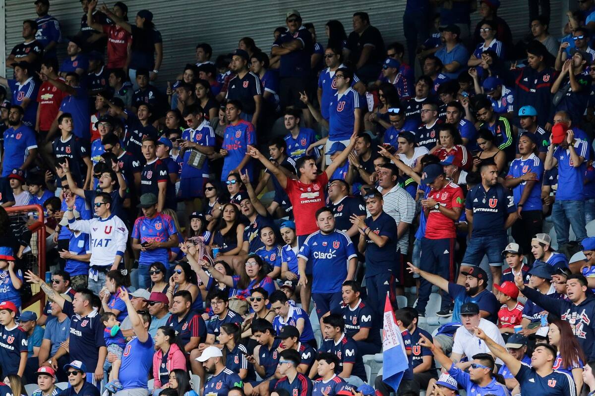 Los hinchas de la U ya saben lo que es ser locales en Talcahuano.