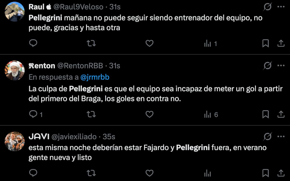 Piden la salida inmediata de Pellegrini.