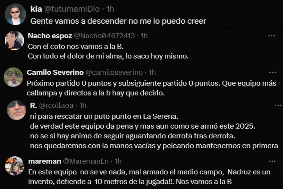 Los fanáticos están furiosos por la derrota de su equipo.