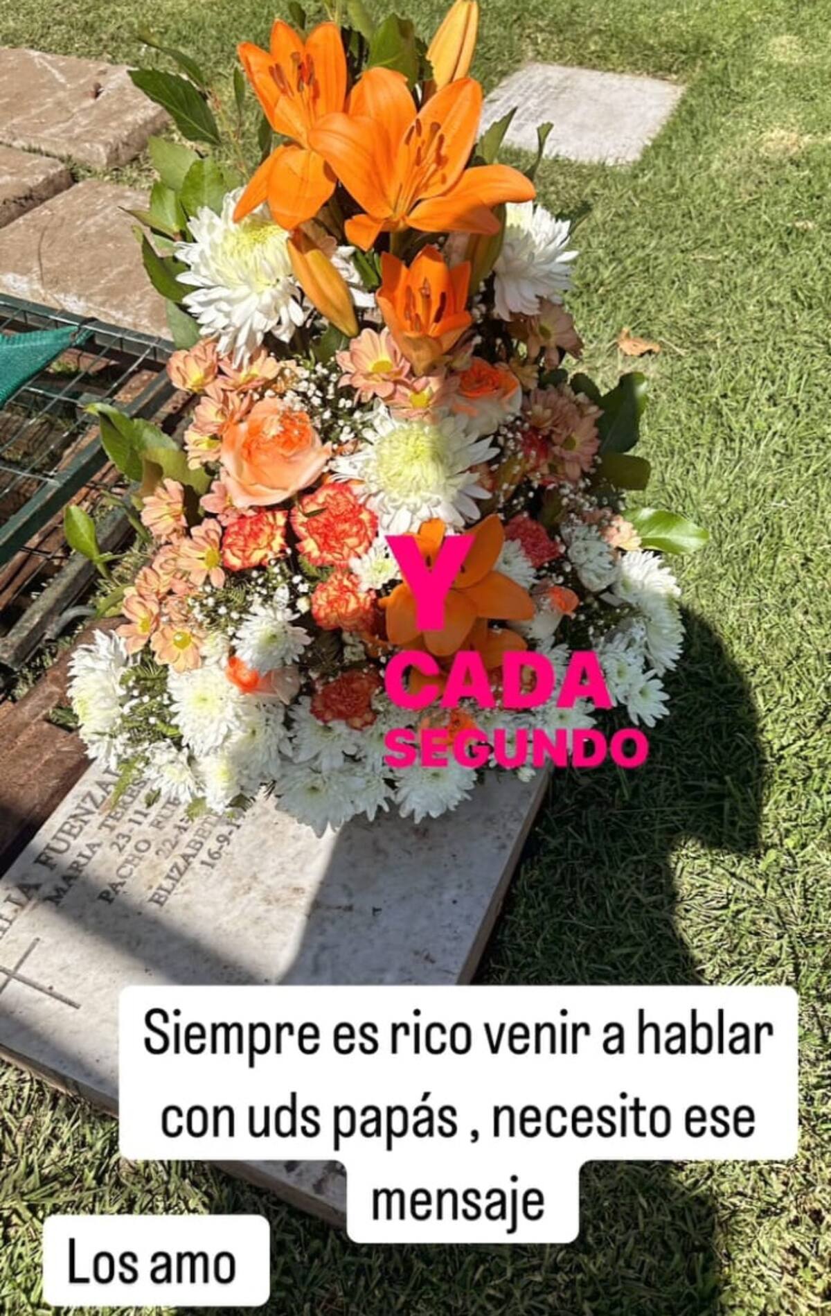 El animador vivió un momento de recogimiento recordando a sus padres. Créditos: Instagram