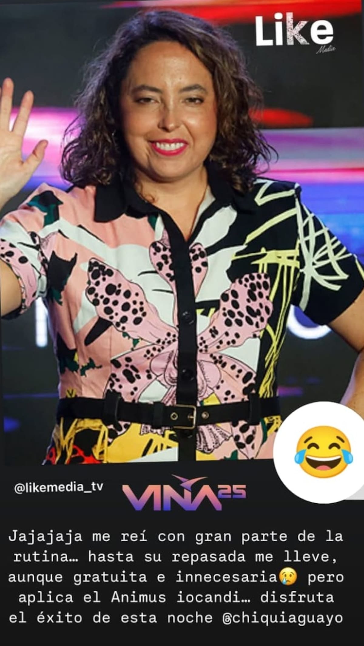 El ex Yingo reaccionó a los chistes de Chiqui Aguayo. Créditos: Instagram