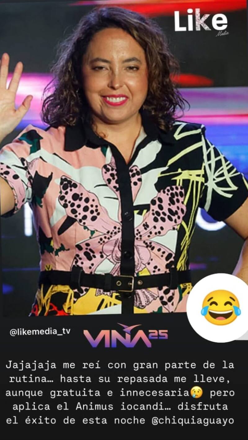 El ex Yingo reaccionó a los chistes de Chiqui Aguayo. Créditos: Instagram