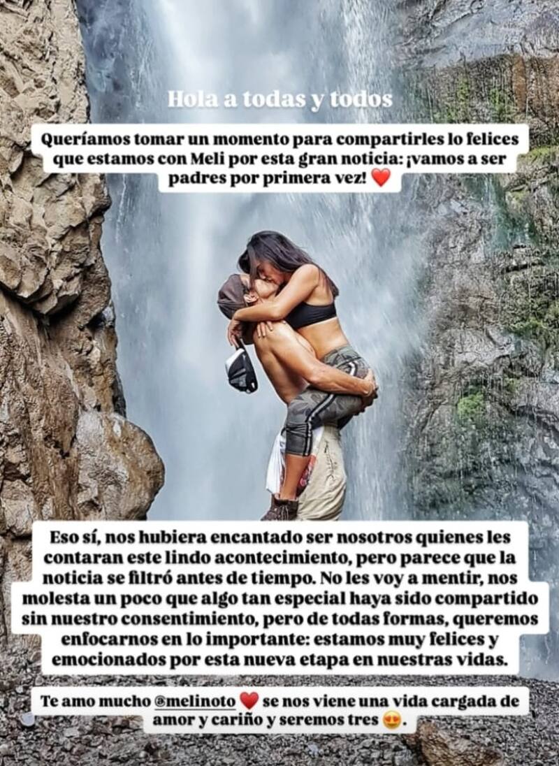 El chico reality expresó su molestia con Raquel Argandoña. Créditos: Instagram