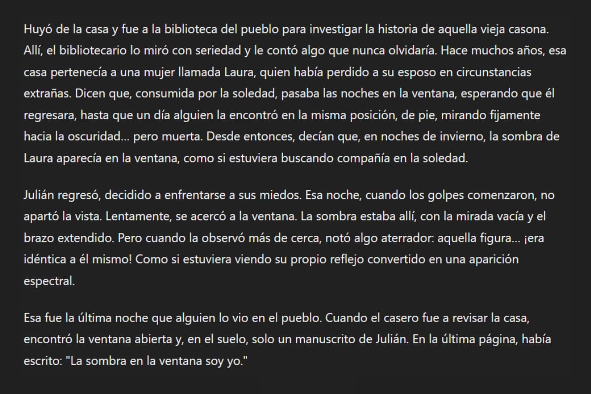 Esta fue la que creó la IA.