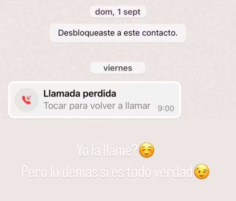 Historia Luis Mateucci. Créditos: Instagram
