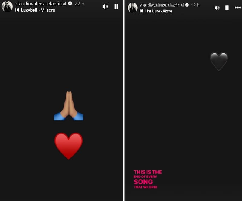 El músico está atravesando por un duro momento. Créditos: Instagram