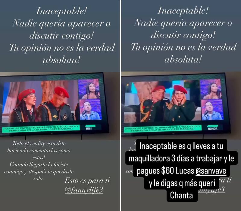 Las influencers siguen en pie de guerra. Créditos: Instagram