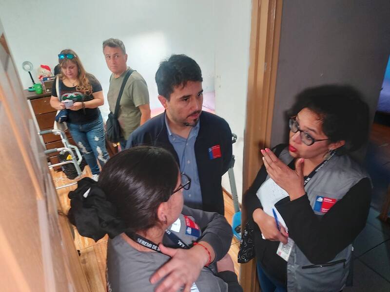 Malas condiciones higiénicas y malos tratos a ancianos quedaron al descubierto tras fiscalización de la Seremi. (Foto: Seremi Salud RM).
