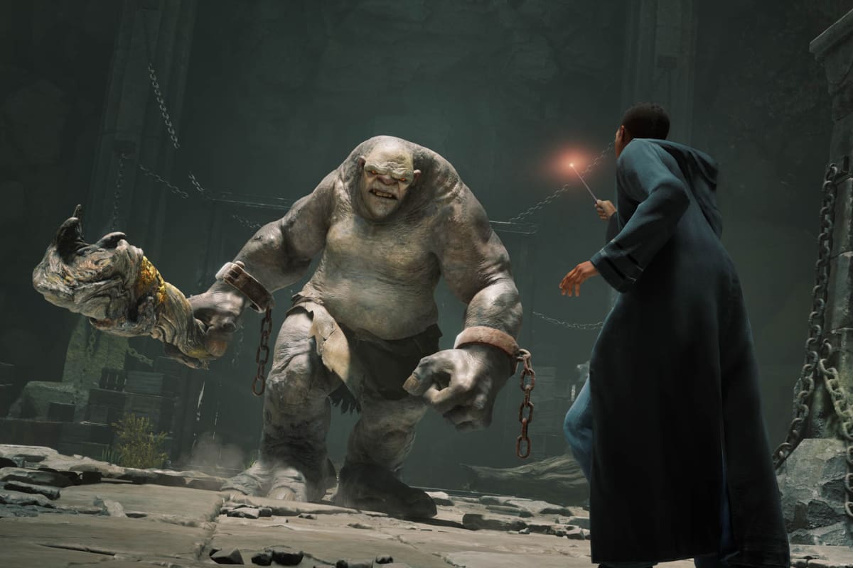 Los hechizos te ayudarán a vencer a tus enemigos y avanzar en el juego. Créditos: Hogwarts Legacy