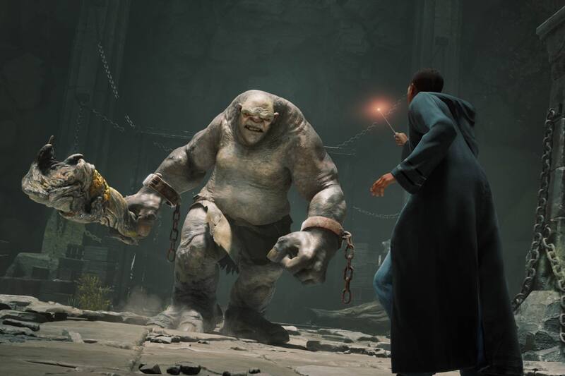 Los hechizos te ayudarán a vencer a tus enemigos y avanzar en el juego. Créditos: Hogwarts Legacy
