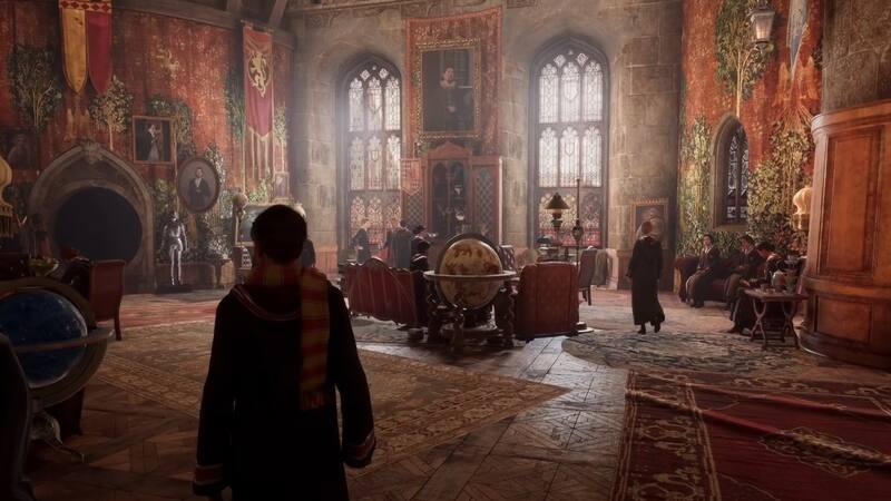 En Hogwarts Legacy podrás recorrer toda la escuela de magia y hechicería.
