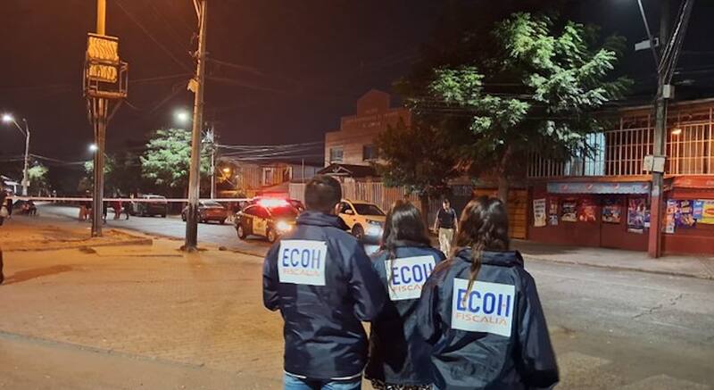 La víctima recibió al menos dos  disparos mortales. Foto Fiscalía Ecoh