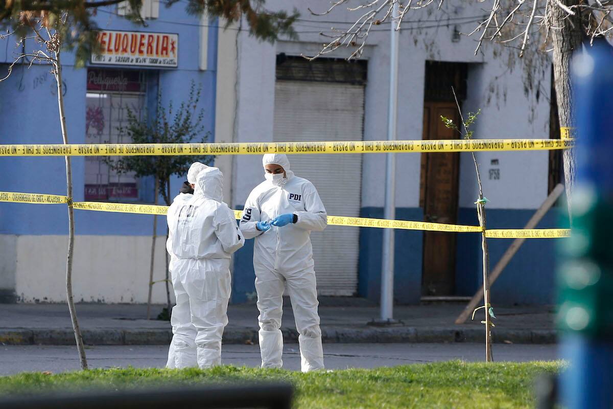 El conductor de un camión fue baleado mientras conducía en la comuna de Lampa.