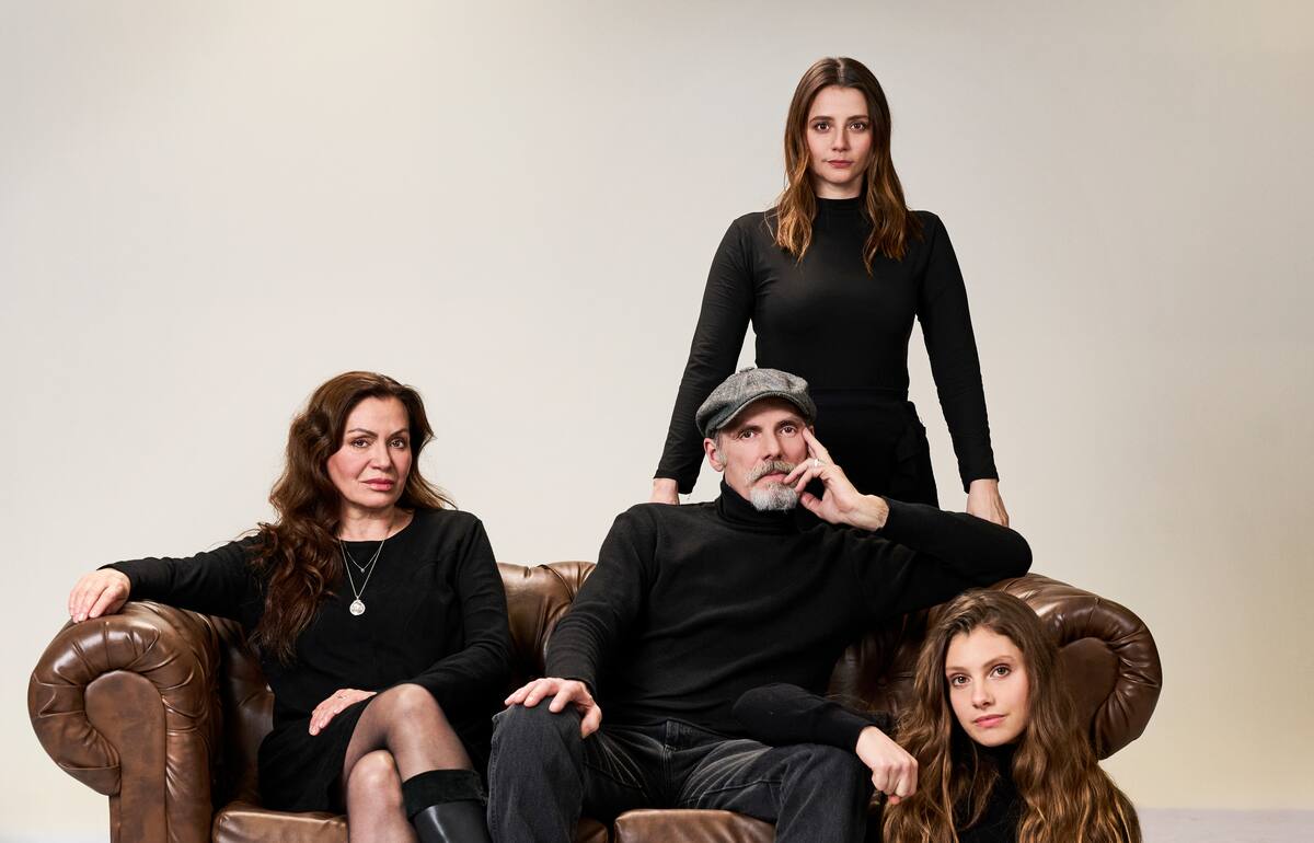 con Solange Lackington, Bastián Bodenhöfer, Octavia Bernasconi y Magdalena Müller
