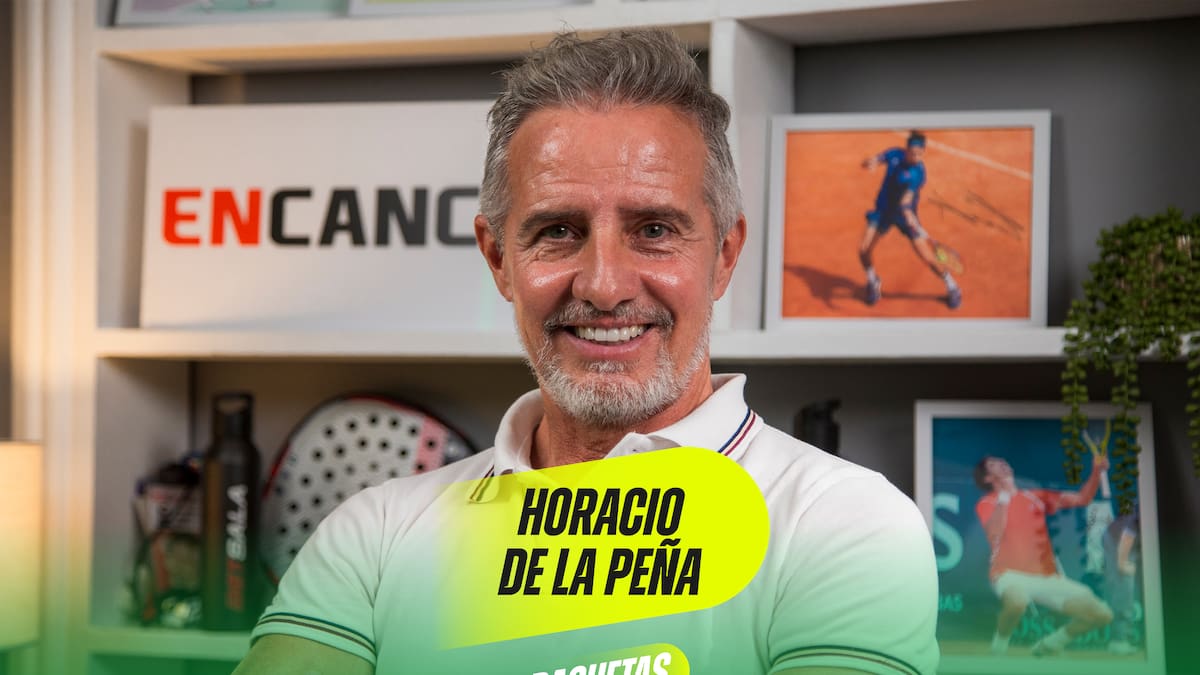 Horacio de la Peña en Raquetas y Palas