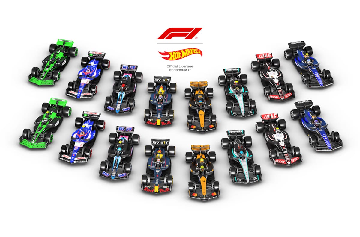 Hot Wheels y la Fórmula 1 tienen una nueva línea de modelos a escala coleccionables