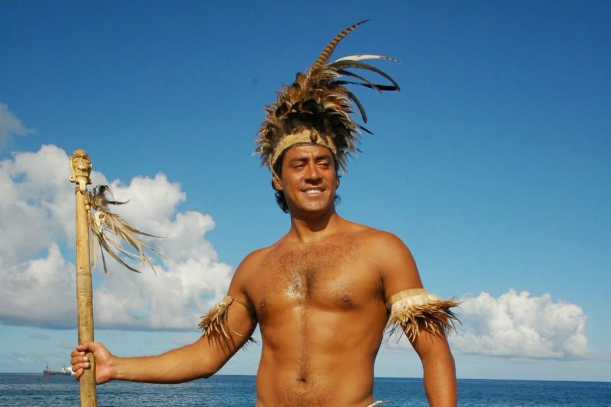 Hotuiti Teao es el hombre que habría gatillado el quiebre entre Kenita Larraín e Iván Zamorano. Créditos: Instagram