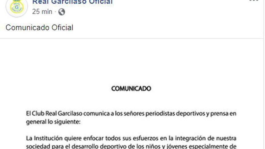 Real Garcilaso cambió de nombre. (Foto: Facebook)