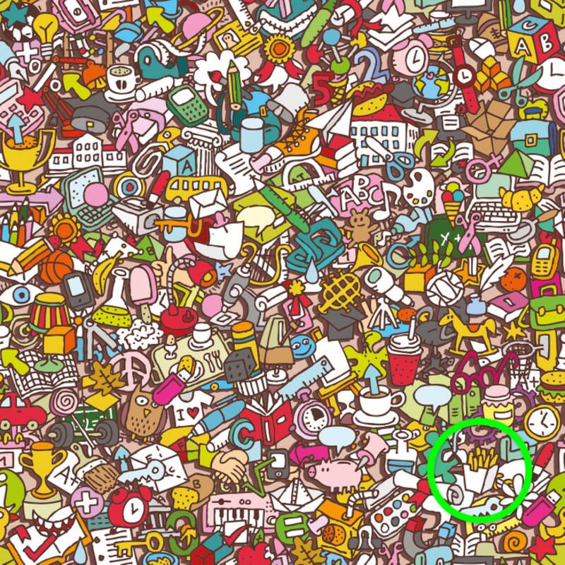 Solución: ¿Puedes encontrar las papas fritas ocultas? - Brightside.me