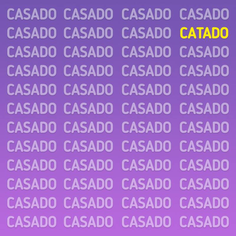 Solución: En esta imagen hay una palabra que no dice "CASADO" ¿La encontrarás en 15 segundos? - Genial.Guru