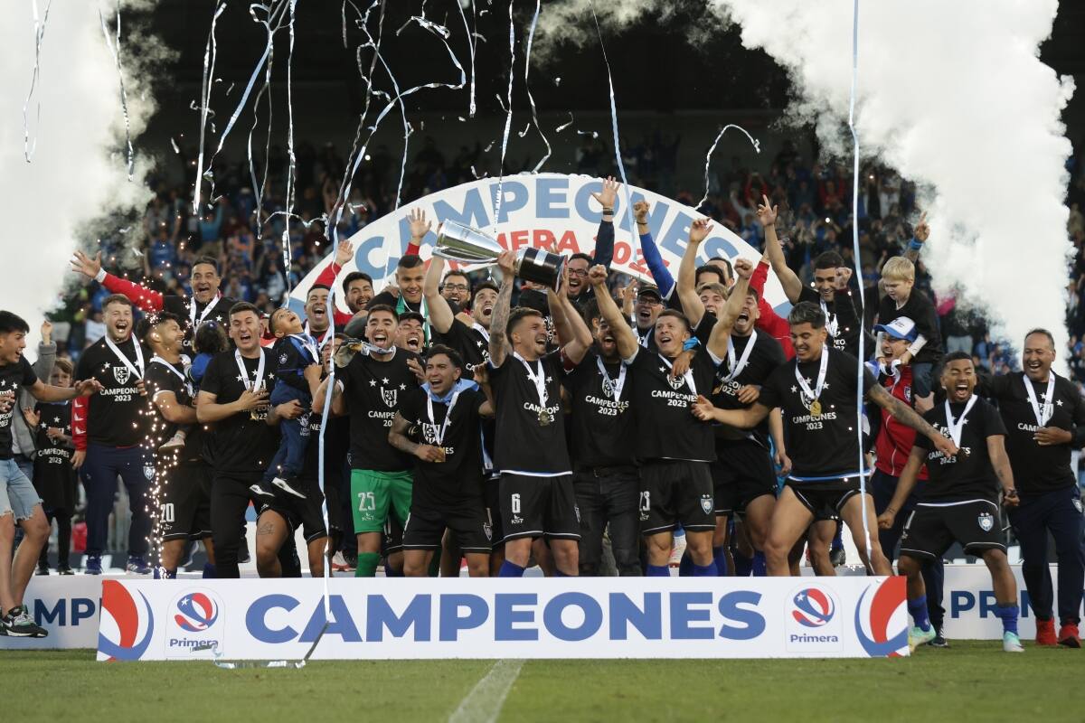 fue el campéon del fútbol chileno. Foto: Agencia Aton.