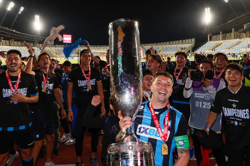 Los Acereros fueron campeones de la Copa Chile 2025. Foto: Agencia Aton.