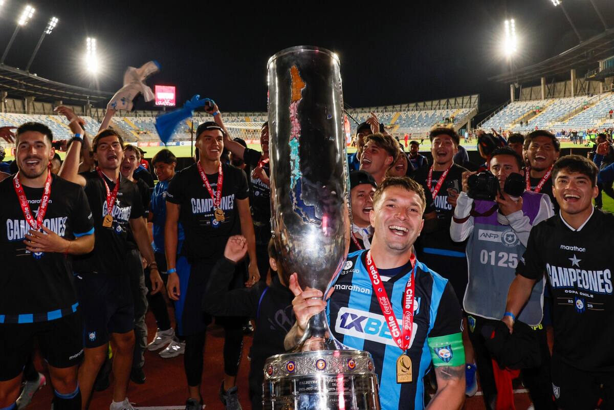 El campeón 2025 de la Copa Chile. Foto: Agencia Aton.