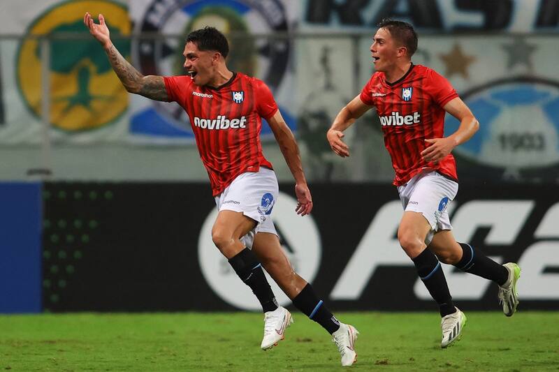Huachipato le ganó a Gremio en Copa Libertadores. Foto: Conmebol
