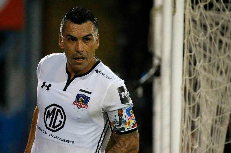 Futbol, Huachipato vs Colo Colo
Novena fecha, campeonato Nacional 2019
El jugador de Colo Colo Esteban Paredes es fotografiado durante el partido de primera division contra Huachipato disputado en el estadio Cap de Talcahuano, Chile.
20/04/2019
Andres Pina/Photosport
Football, Huachipato vs Colo Colo
9th date, 2019 Chilean National Championship
Colo Colo's player Esteban Paredes is pictured during the first division match against Huachipato held at the Cap stadium in Talcahuano, Chile.
20/04/2019
Andres Pina/Photosport