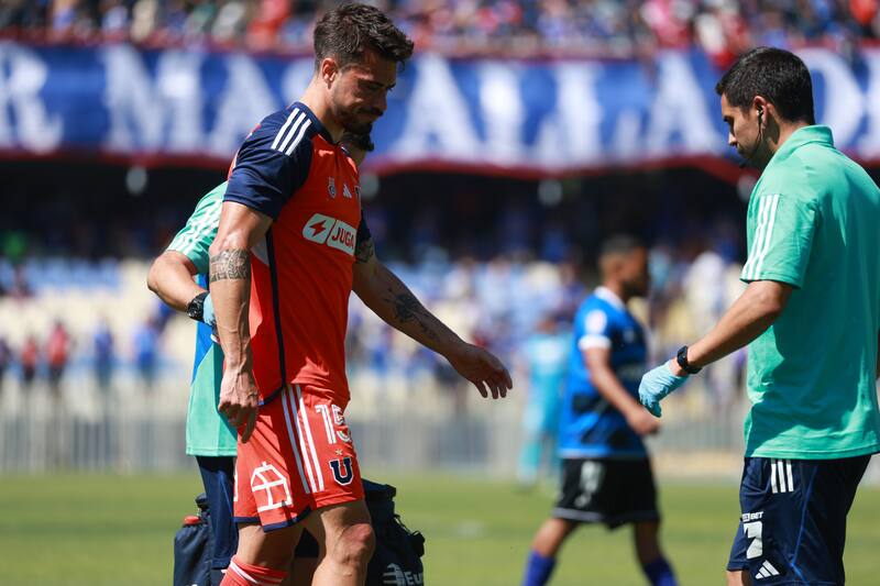 El jugador de Universidad de Chile, Juan Pablo Gómez. Foto: Agencia Aton.