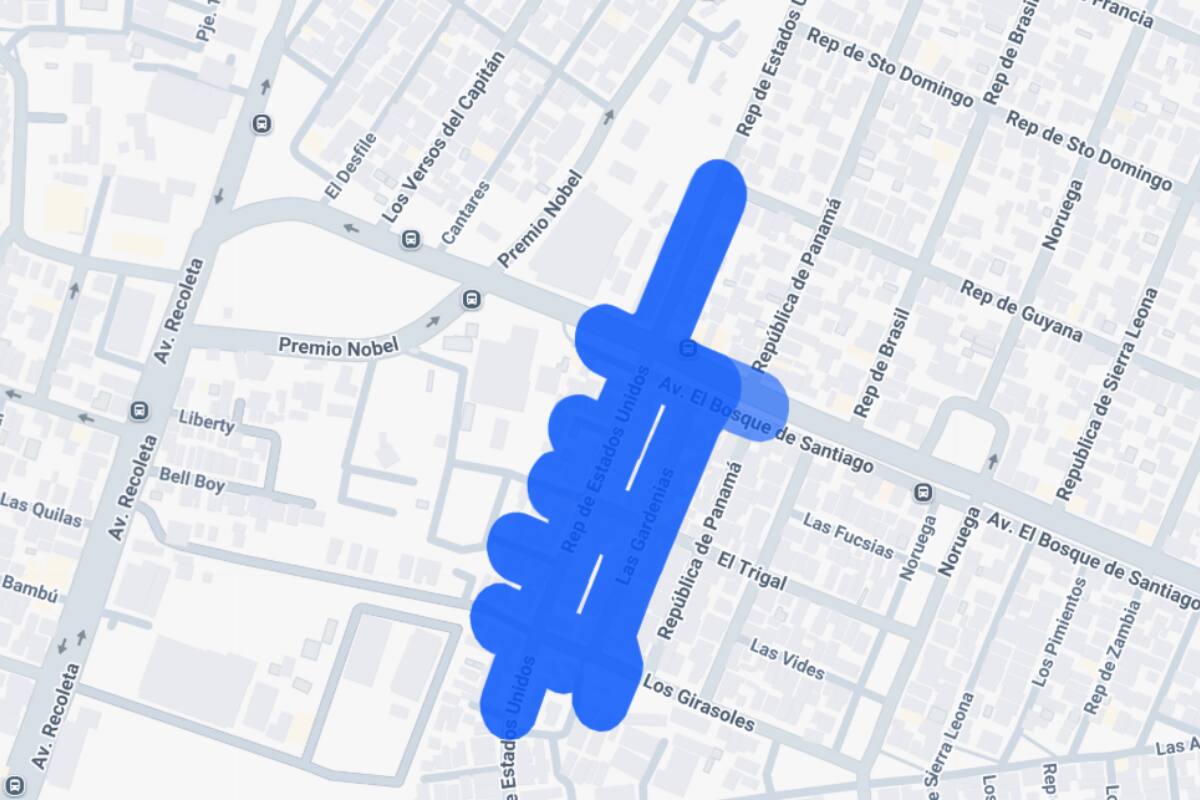 La información de este y todos los cortes de luz programados para el viernes fue entregada por la compañía eléctrica en sus canales oficiales. Créditos: Enel.