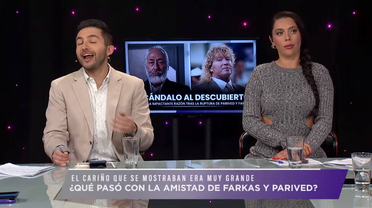 En la última edición de Zona de Estrellas repasan los rumores de distanciamiento entre Leonardo Farkas y Parived.