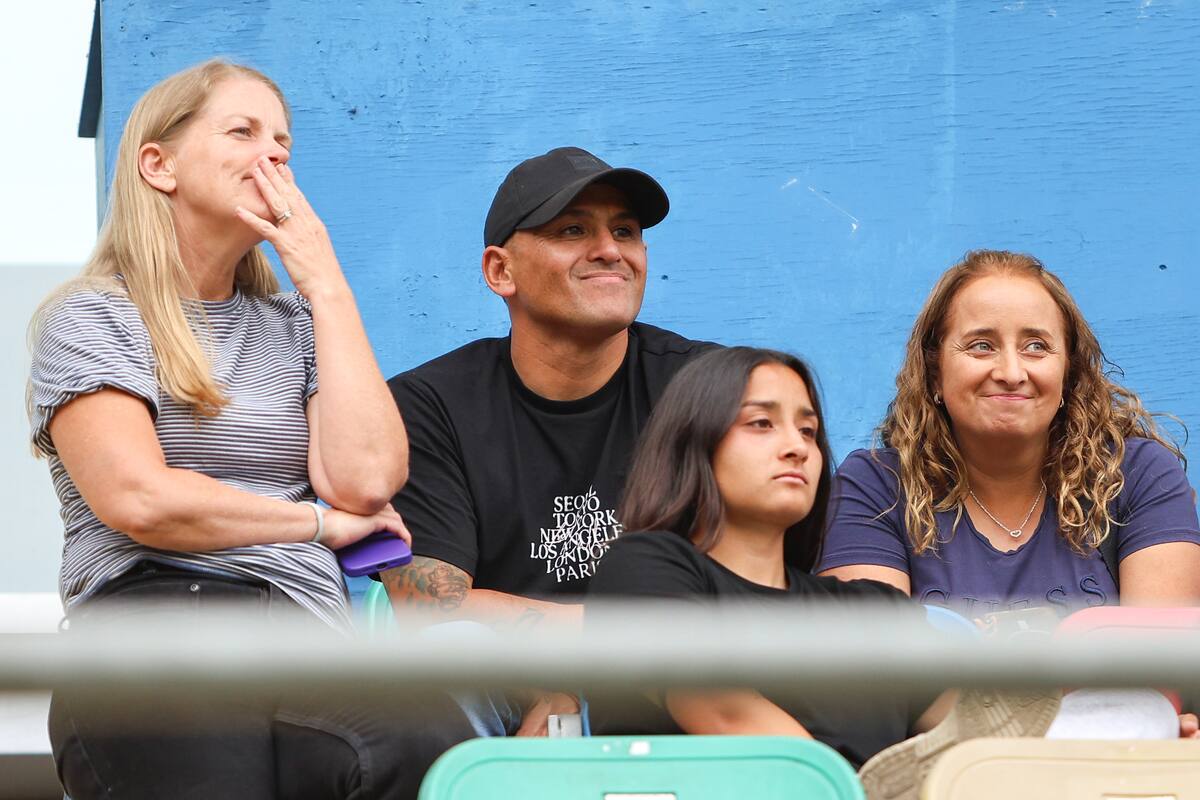 El Chupete estuvo presente en el Estadio Bicentenario de La Florida. Foto: Felipe Escobedo.