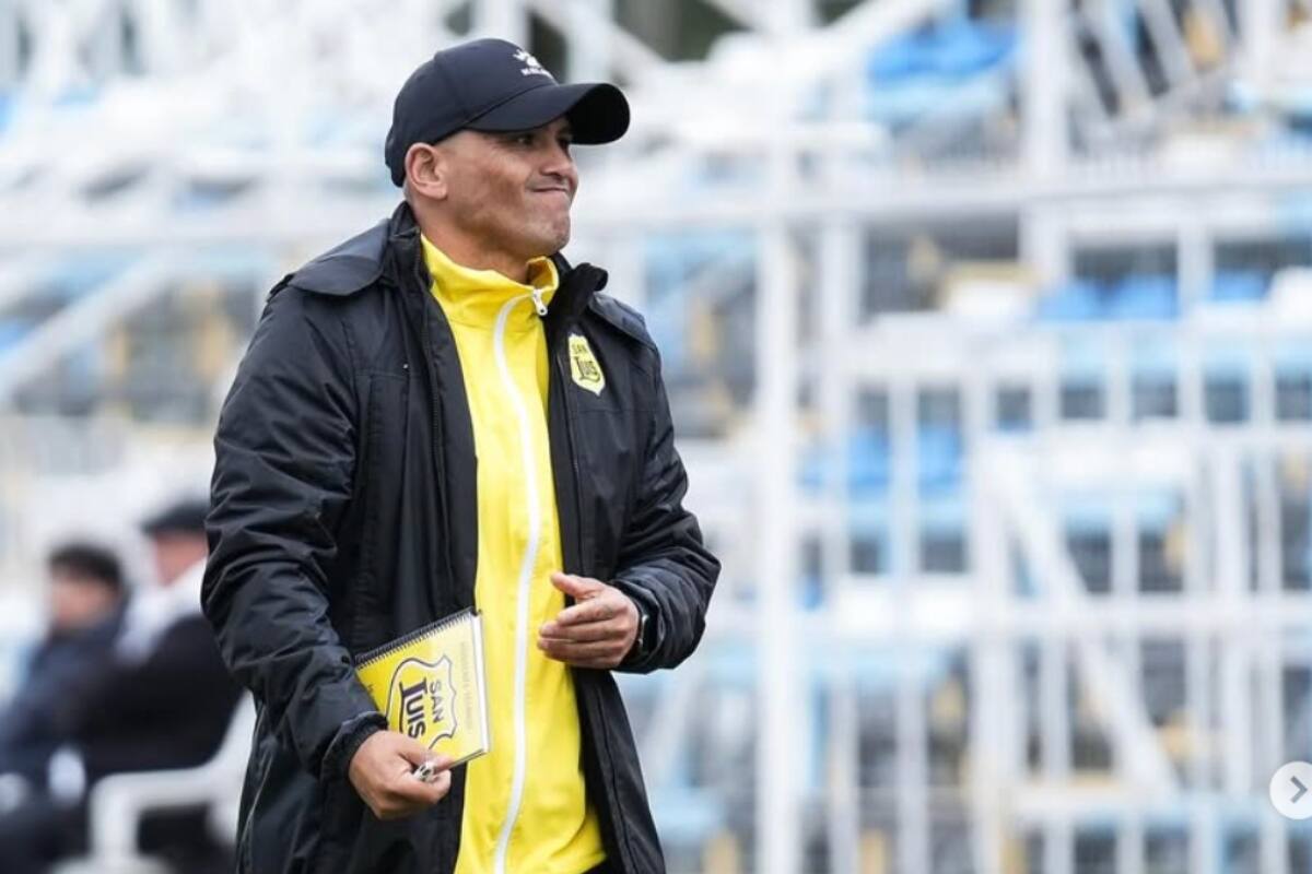 El nuevo DT de San Luis de Quillota. Foto: @humbertoandresss en Instagram.