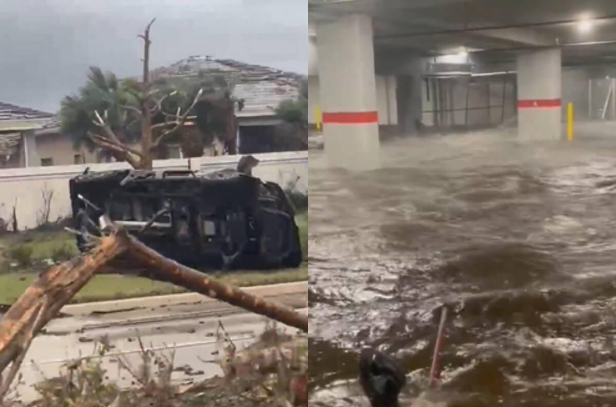 VIDEOS | Tornados letales y marejadas inundan Florida tras el huracán Milton