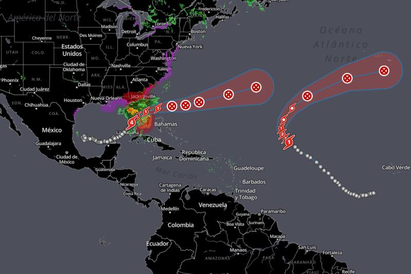 51 condados de Estados Unidos están en alerta por su llegada a tierra.