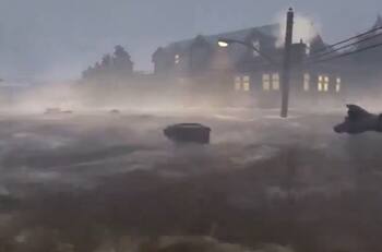 VIDEO | TV realiza simulación de lo que pasaría si el Huracán Milton toca tierra en Florida: es espeluznante