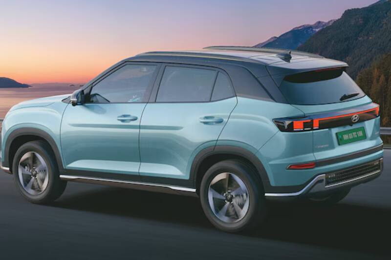 El Hyundai Creta EV se dio a conocer en India